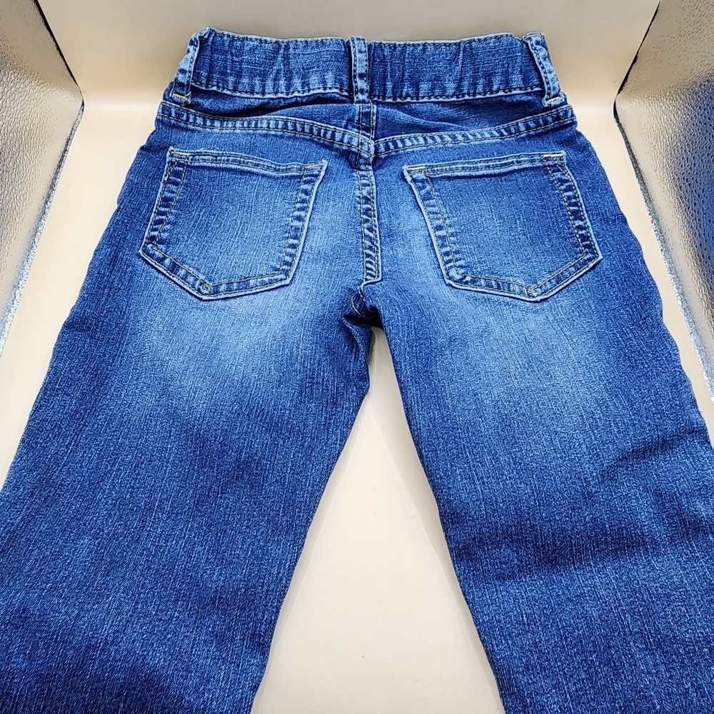 Gap Kids Jeans Girls 6 Slim Blue Faded - Picture 3 of 9